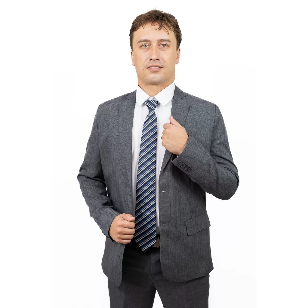 Terno Masculino Micro Fibra Melange de Alta Costura Noivos e Padrinhos