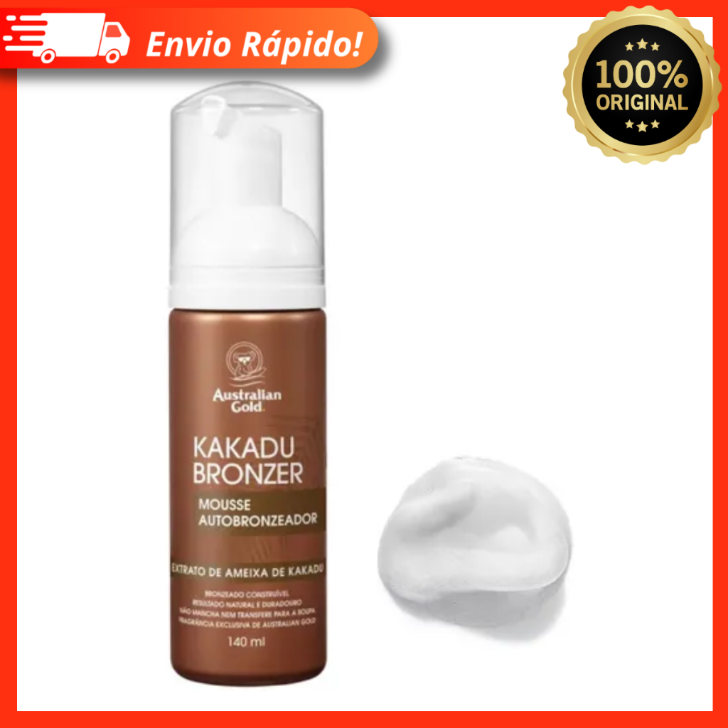 Australian Gold Kakadu Bronzer – Mousse Autobronzeador 140ml