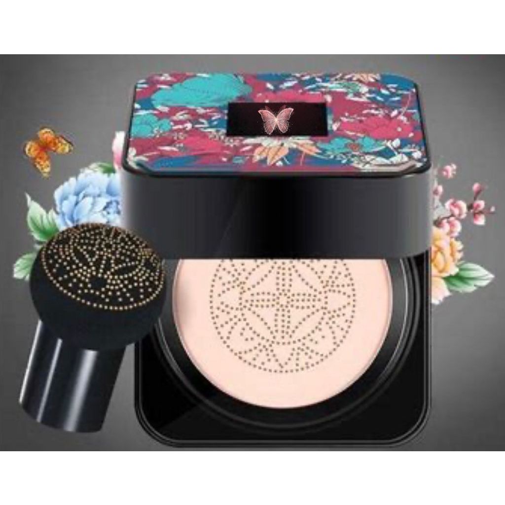 BB Cream Corretivo com Esponja com Formato de Cogumelo/Base Clareador Maquiagem Creme Clareador Cor