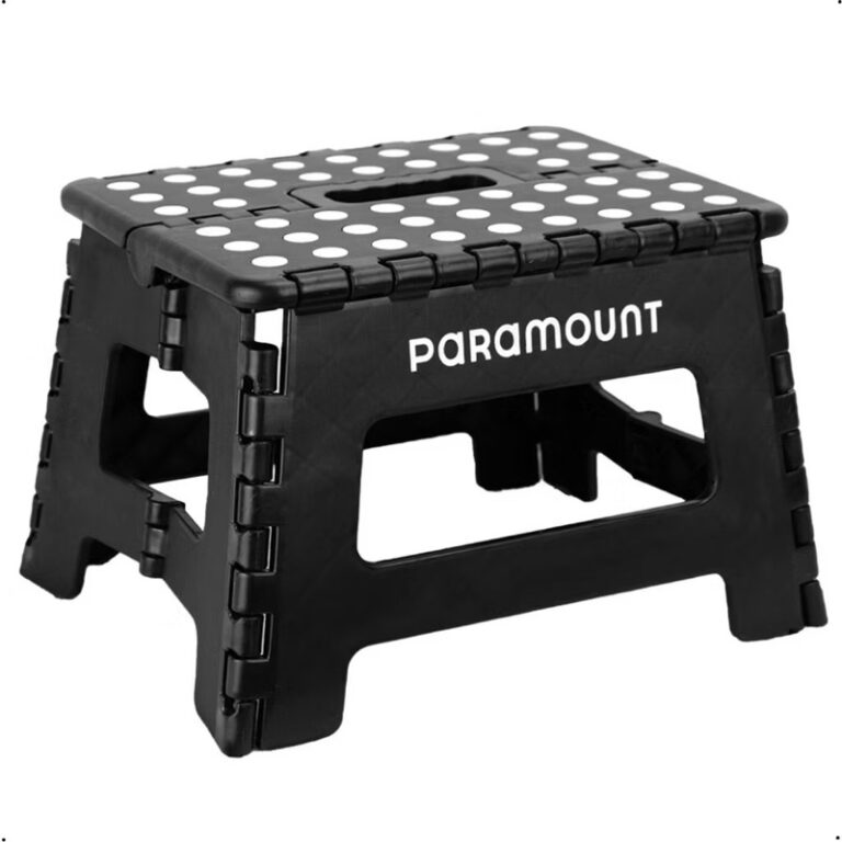 Banquinho Para Apoio Pés Antiderrapante Cócoras 