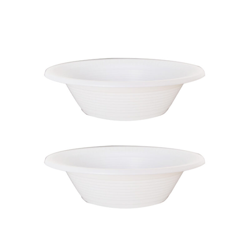 Prato Fundo Cumbuca Descartável 15cm Branco para 