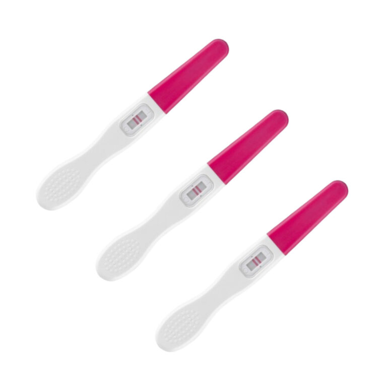 Kit c/3 Teste de Gravidez Rápido 5 minutos Caneta