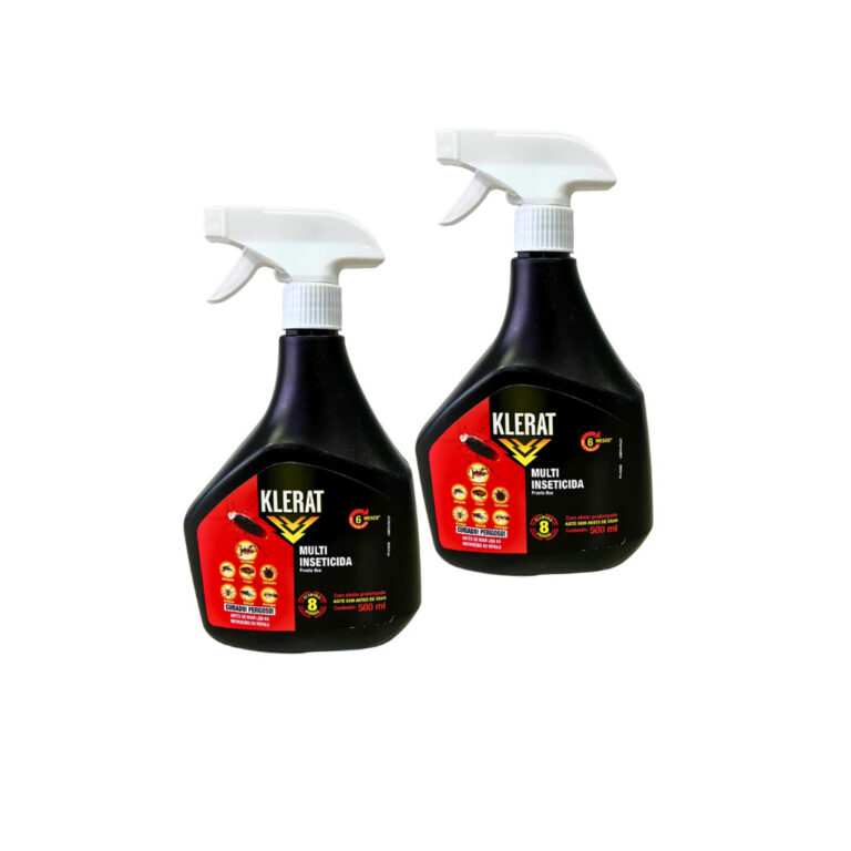 Kit 2 Multi Inseticida Klerat 500ml Escorpião, Ba