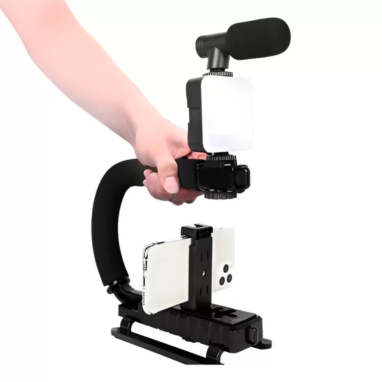 Kit Estabilizador Tripé Para Câmera Celular Grav
