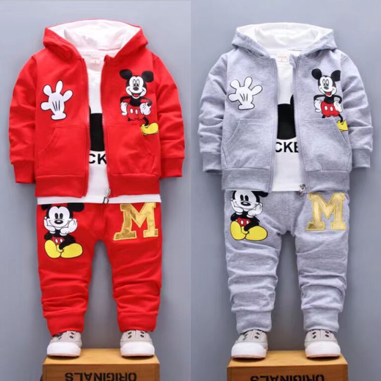 Conjunto De Roupa Infantil Casual De Algodão Mick