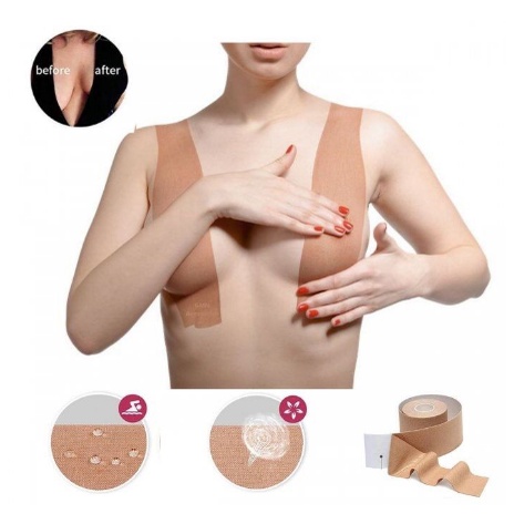 Sutiã Adesivo Fita Boob Taype levanta Seios BooB 
