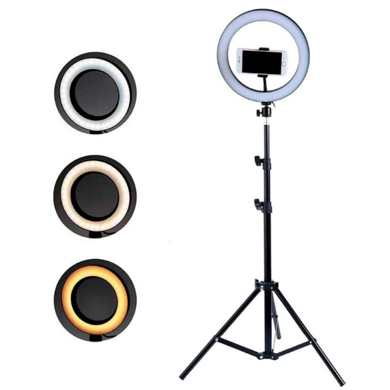 Ring Light Led 10 Polegadas 26cm Portátil Luminá
