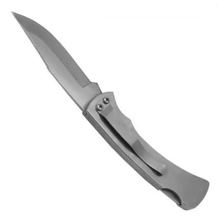 Canivete Estilo Zebu Não Enferruja Inox C/ Trava 