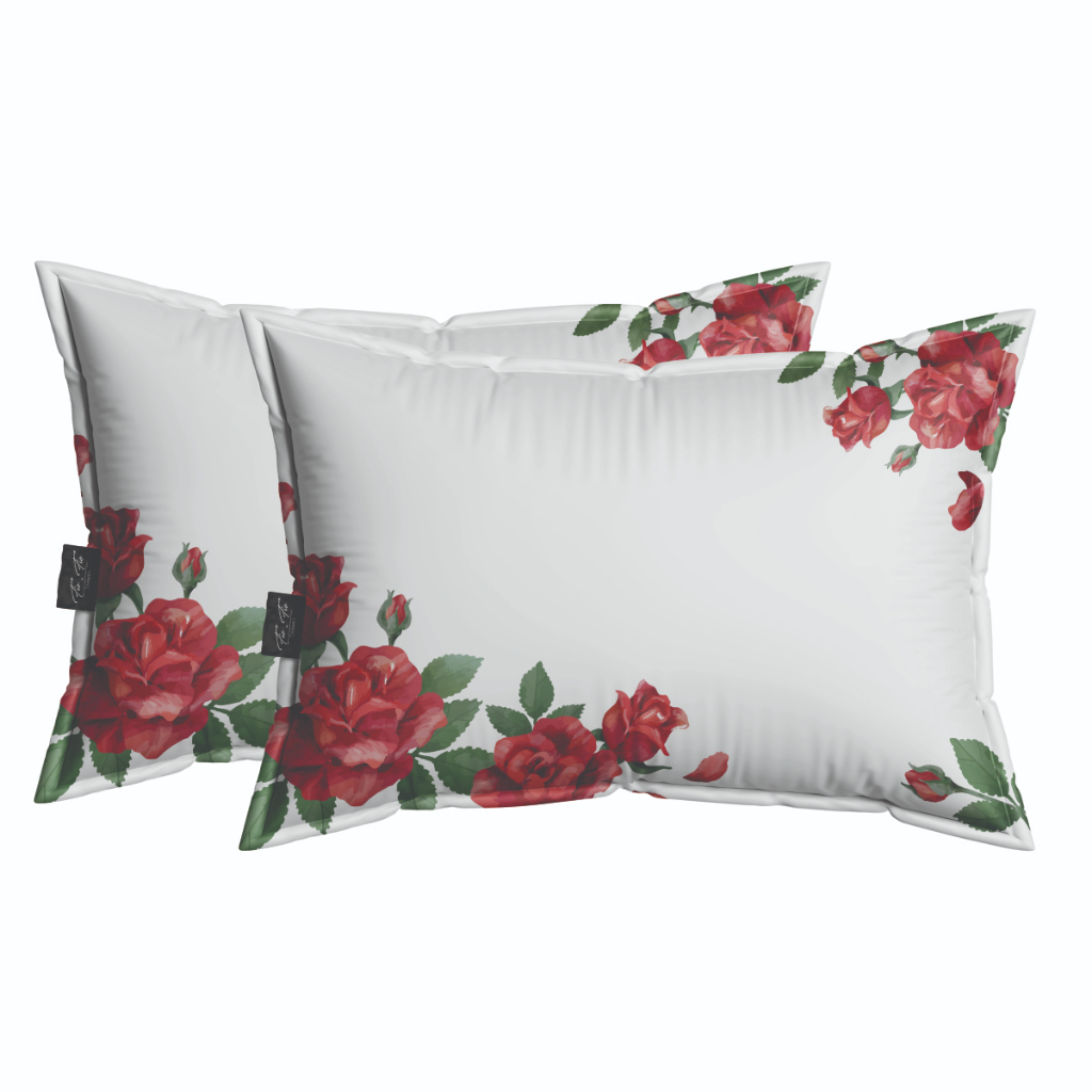 Kit 02 Fronhas Estampadas Home Collection Micropercal 200 Fios 013