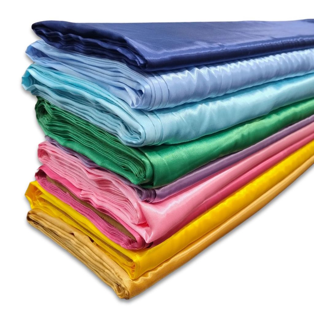 Tecido Cetim Charmousse Sem Lycra 1,00 X 1,50m Várias Cores