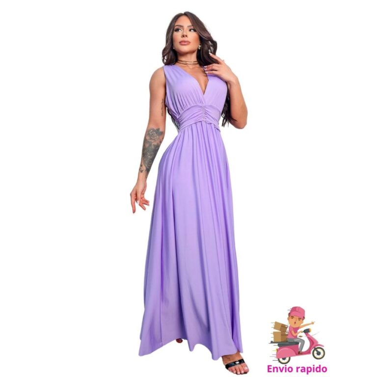 Vestido Elegante Feminino para Festa Casamento Noi