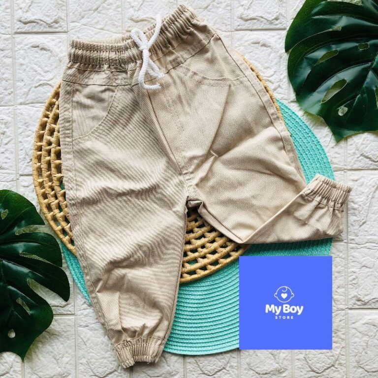 Calça Jogger Bebe  Passeio Estiloso Style