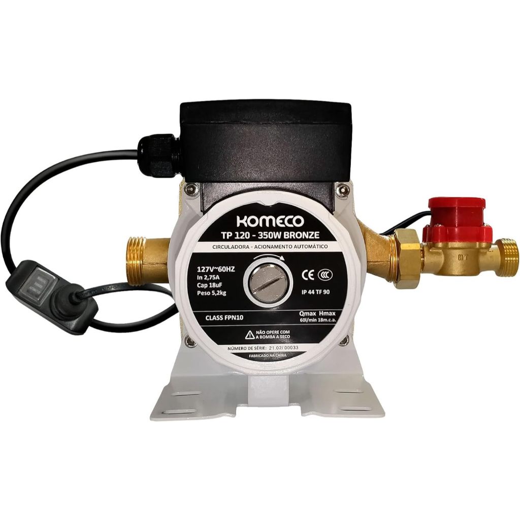 BOMBA CIRCULADORA TP 120 G1 220V/60HZ – 350W KOMECO
