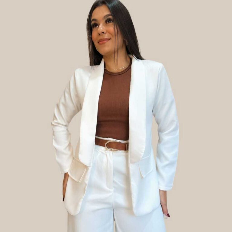 Blazer Feminino Casaquinho Maxi Longo Sobretudo Al