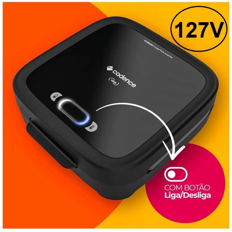 Sanduicheira Eletrica Cadence San400 Com Botão Li
