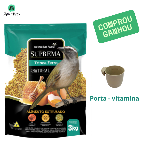 SUPREMA TRINCA FERRO NATURAL SC 3 KG