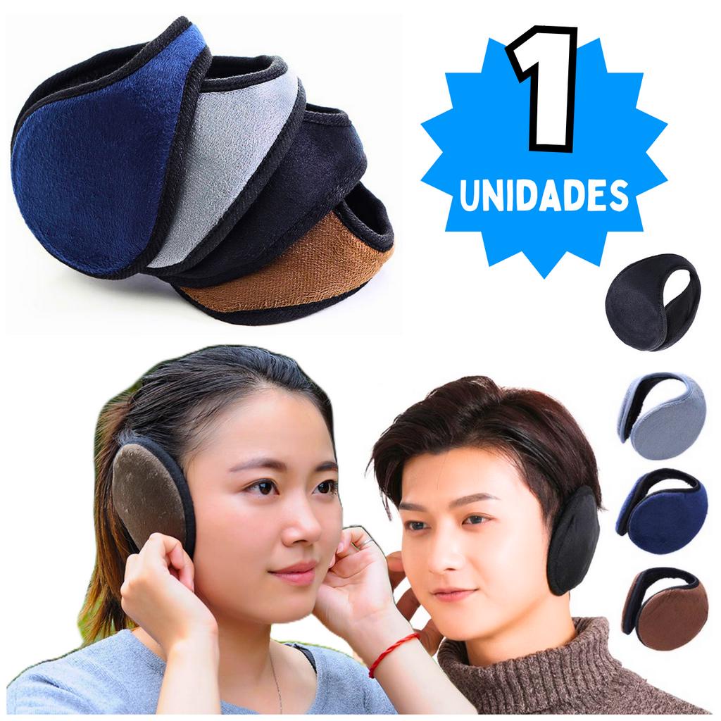 Protetor Aquecedor De Ouvido Orelha Adulto Menino Menina Quente Earmuff Frio Felpudo Pelúcia