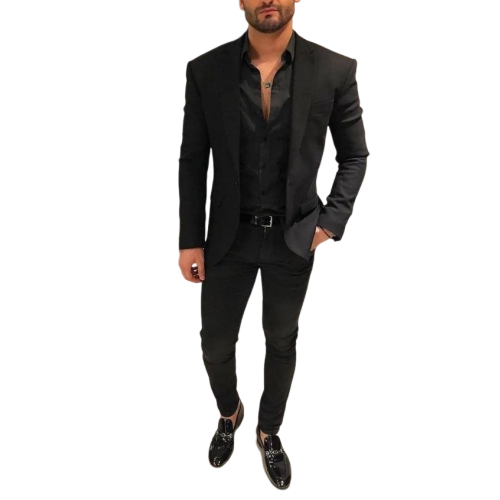 Blazer Masculino Slim 2 botôes Menor Preço