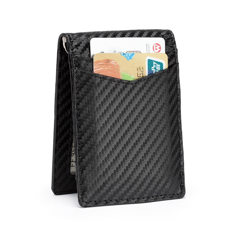 Carteira Porta Cartão Slim Texturizado Masculina Zíper Crosswave