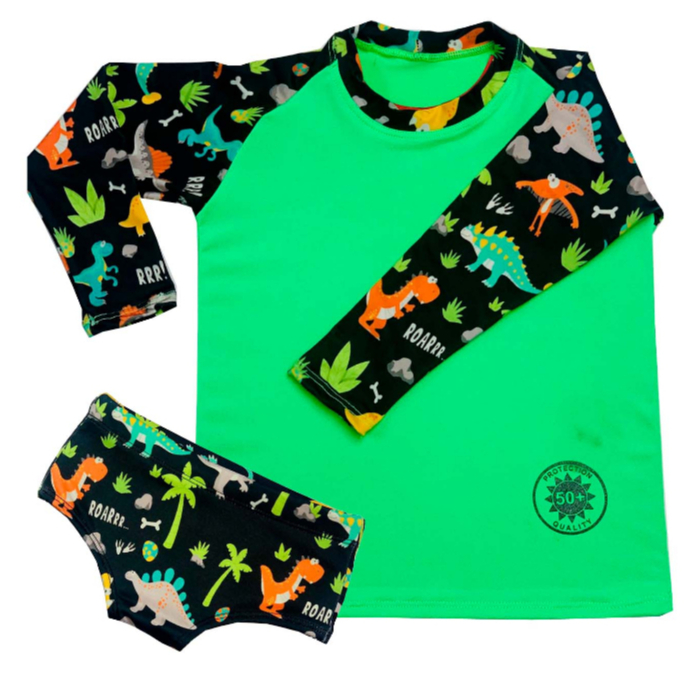 CONJUNTO CAMISA + SUNGA BOXER PROTEÇÃO UV 50+  V