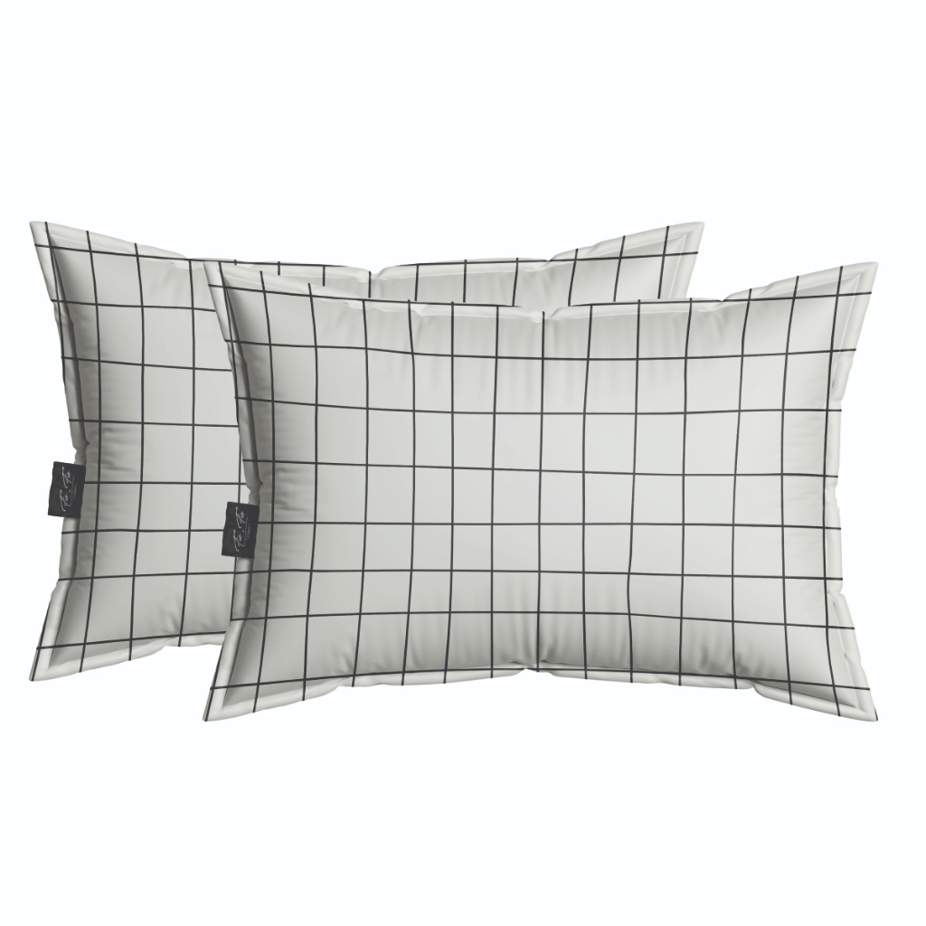 Kit 02 Fronhas Estampadas Home Collection Micropercal 200 Fios 011