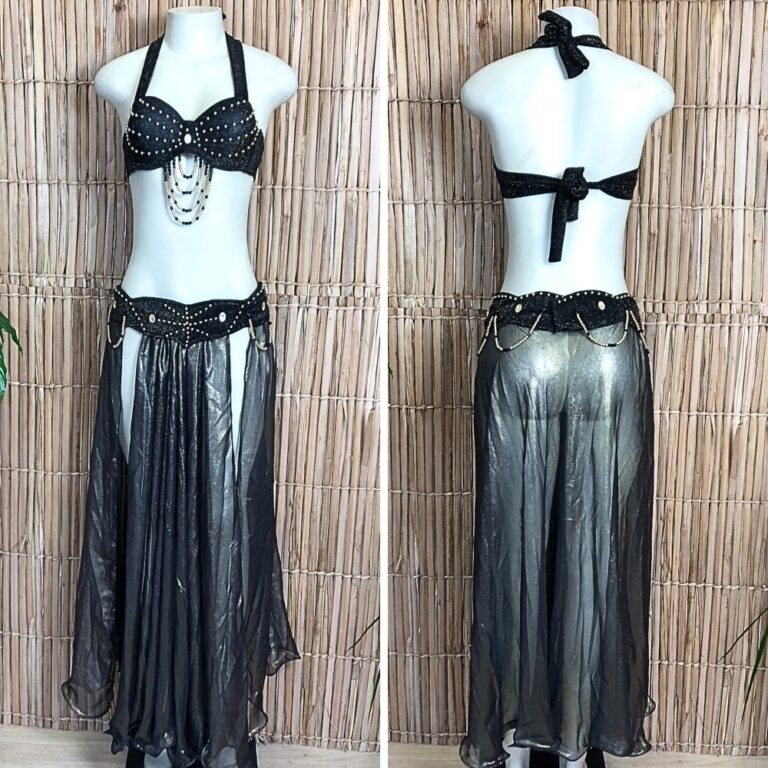 [Liquidação] Dança do Ventre Traje Bordado Comp