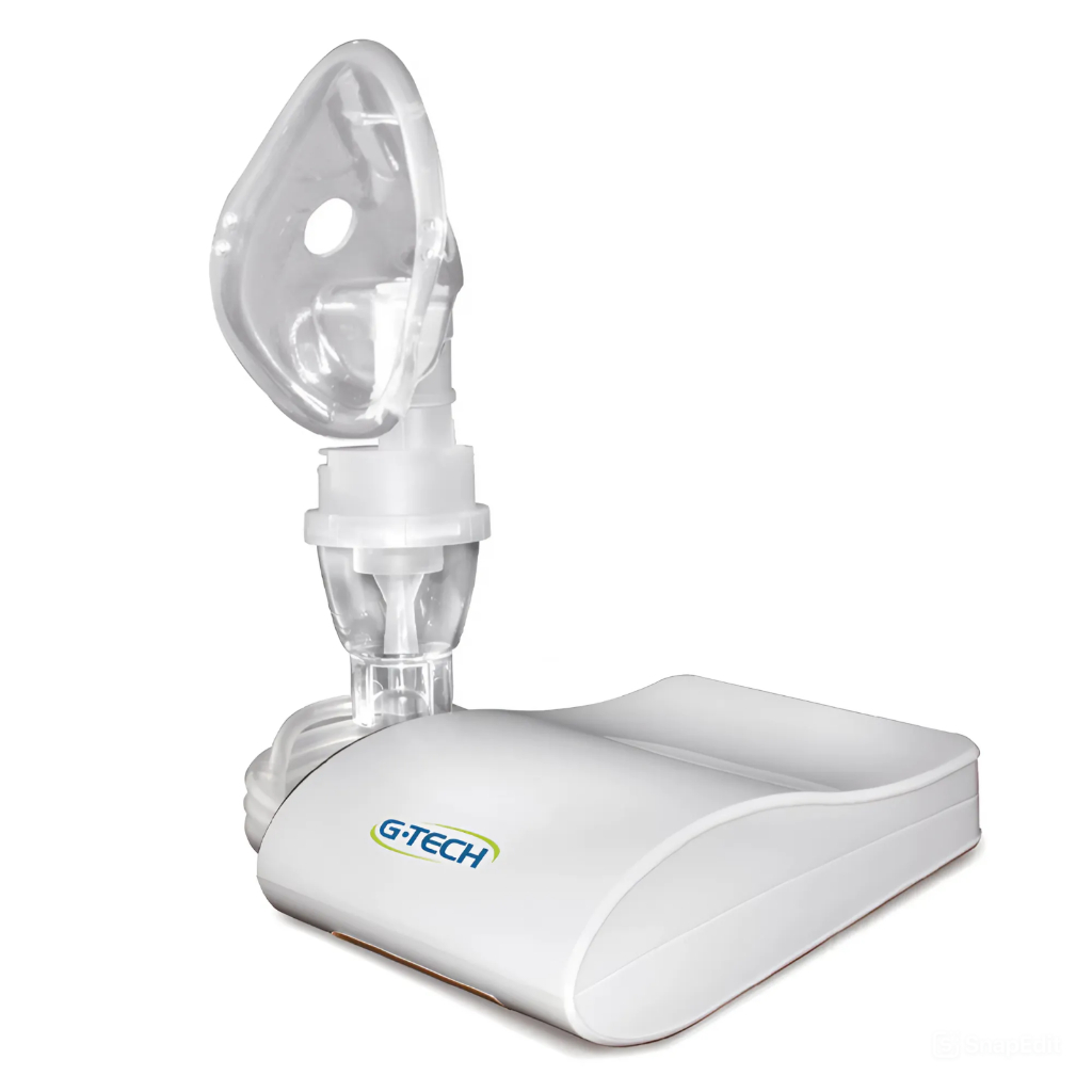 Inalador E Nebulizador Compressor De Ar Comprimido Compact DC1 G-Tech Infantil Remédio e Corticoides