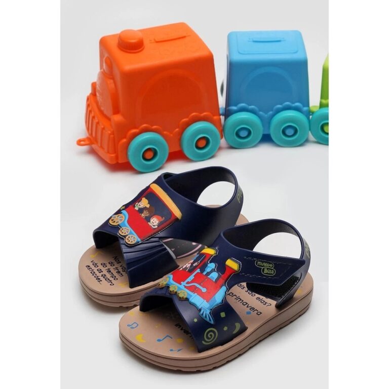 Sandália Infantil Mundo Bita Trenzinho Grendene K