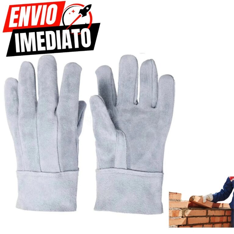 Luva De Raspa Cano Curto Soldador Proteção Segur