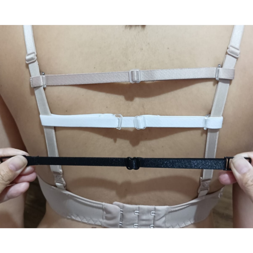Alça de junção de sutiã Extensoras Suporte de costas Kit com 3 Alças Reguláveis Transforma Soutien e
