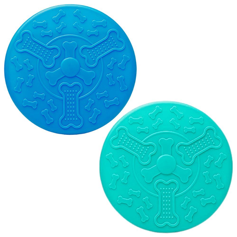 Frisbee Disco Cachorro Brinquedo Pet Lançamento Diversão Dog