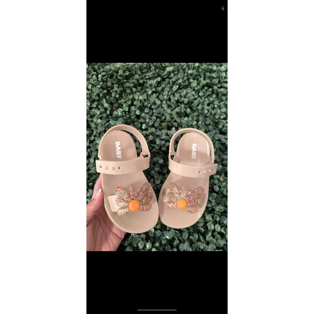 Sandália Infantil Menina Baby Bebê Conforto Leve Lançamento Margarida Promoção