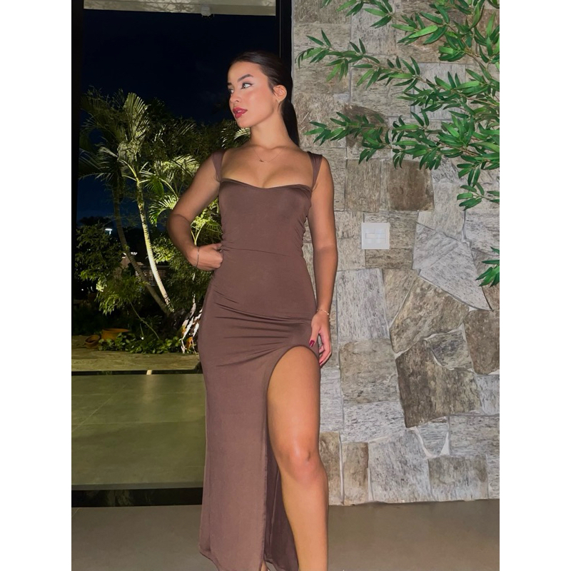 VESTIDO LONGO MUSA ELEGANTE P/FESTA, FORMATURA, CASAMENTOS