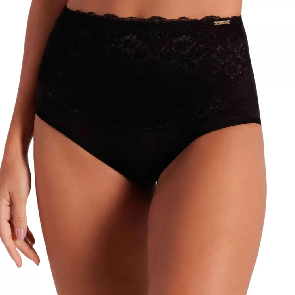 Calcinha Cintura Alta Cós Alto Gestante Santa Passion