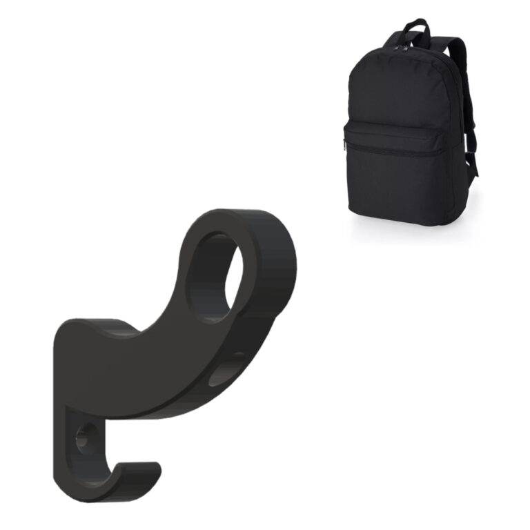 Kit 2 Suporte De Parede Para Mochila, Bolsa E Jaqu