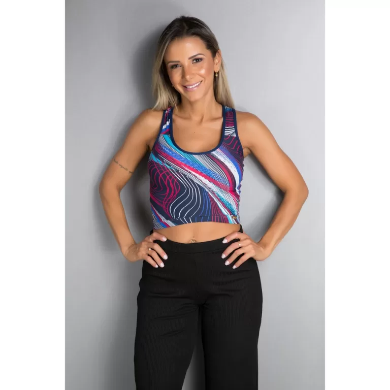Promoção Cropped Estampado