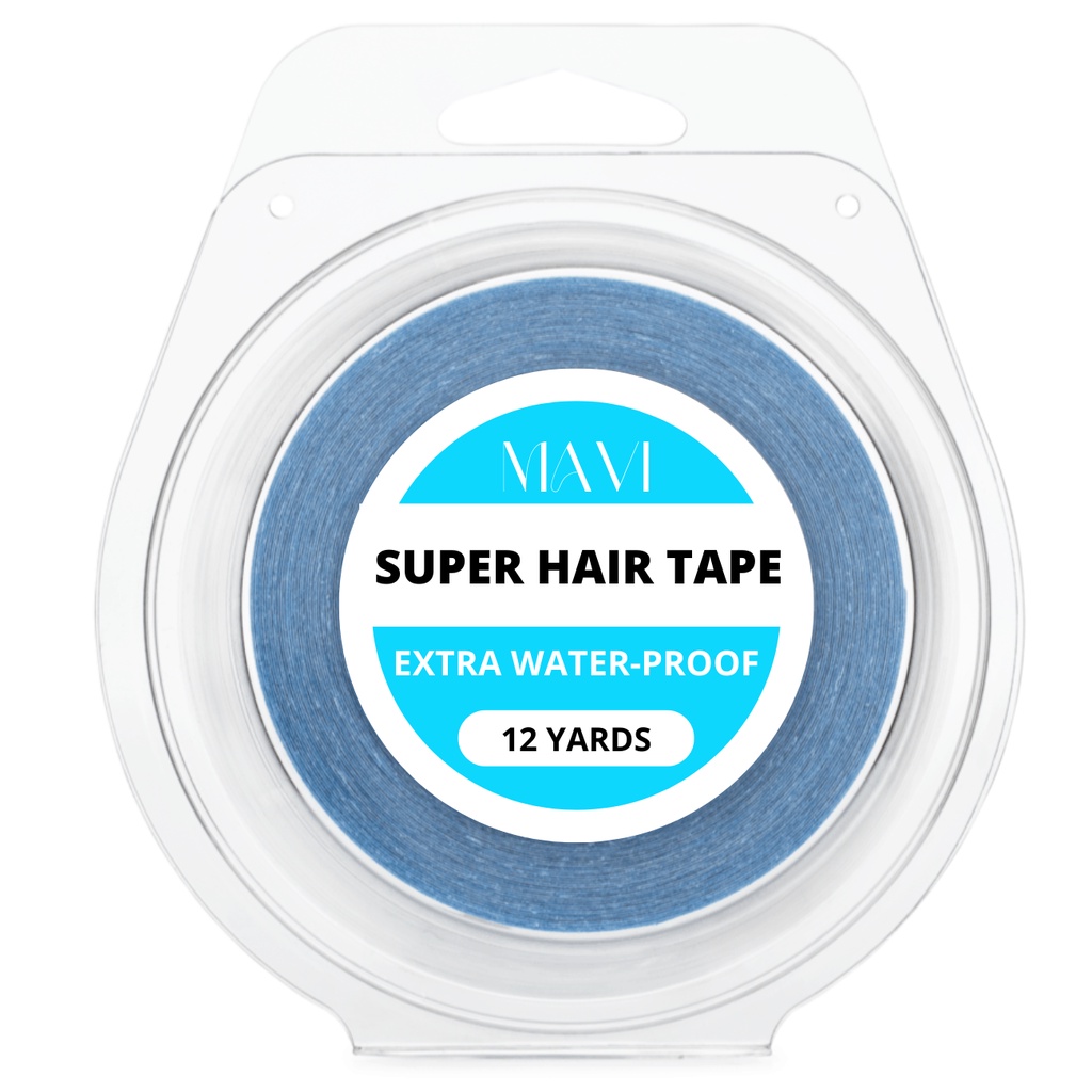 Fita Adesiva Azul Prótese Mega Hair 12metrosx1,27cm Promoção