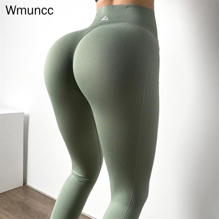 Wmuncc Legging Bumbum Women High Waist Fitness Sem