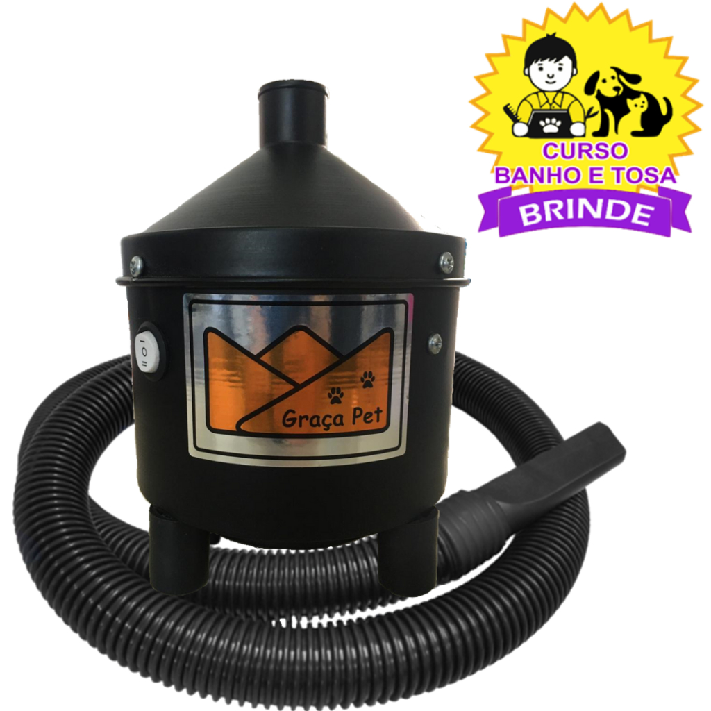 Soprador Secador Profissional Pet 1400 Banho e Tosa