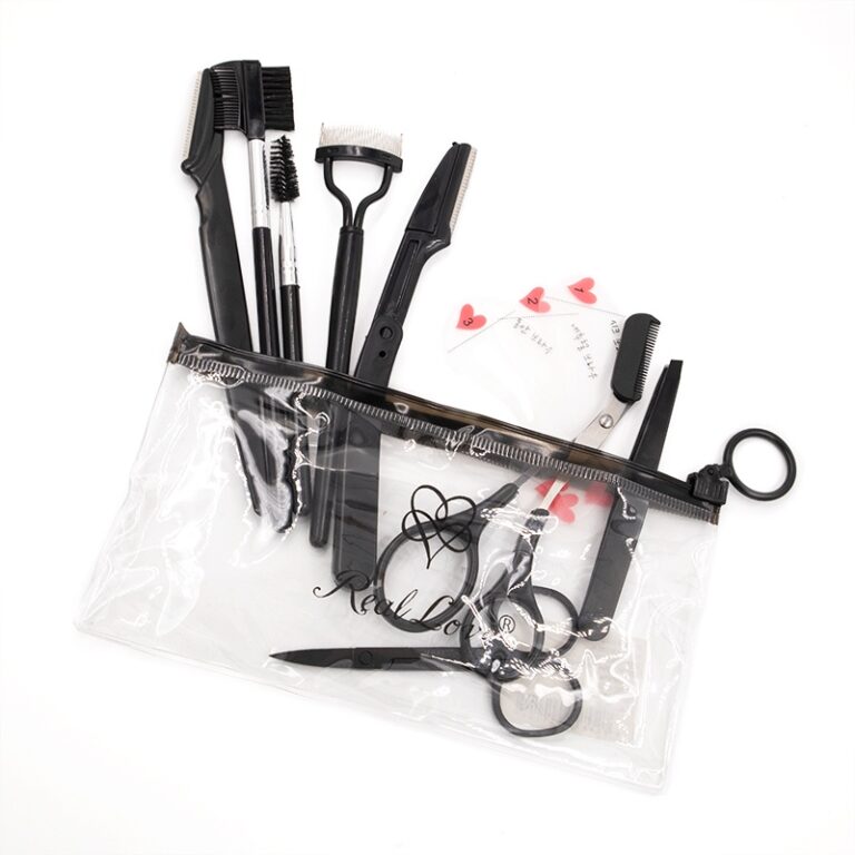 Kit Completo 8pçs Para Design De Sobrancelha + Ne