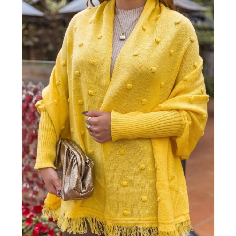 Poncho PLUS SIZE capa echarpe tricot 46 a 54 Tric