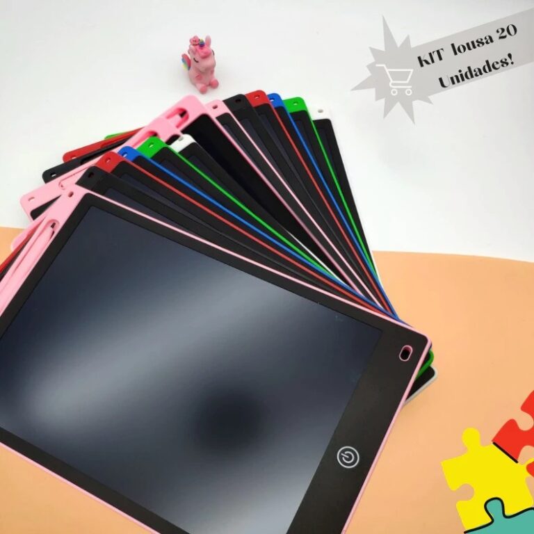 KIT 5/10/15/20 Lousa Mágica Tela Lcd Tablet Infan