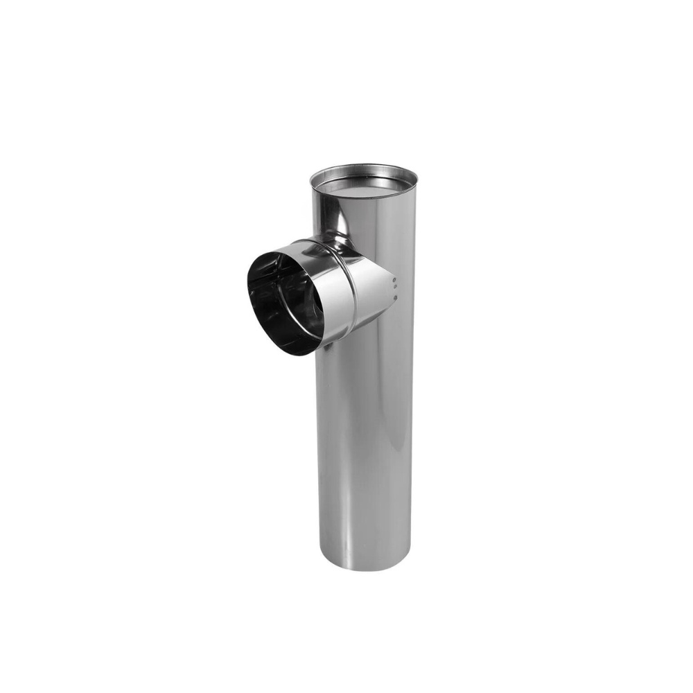 Joelho Inox Para Chaminé Fogão A Lenha 115mm