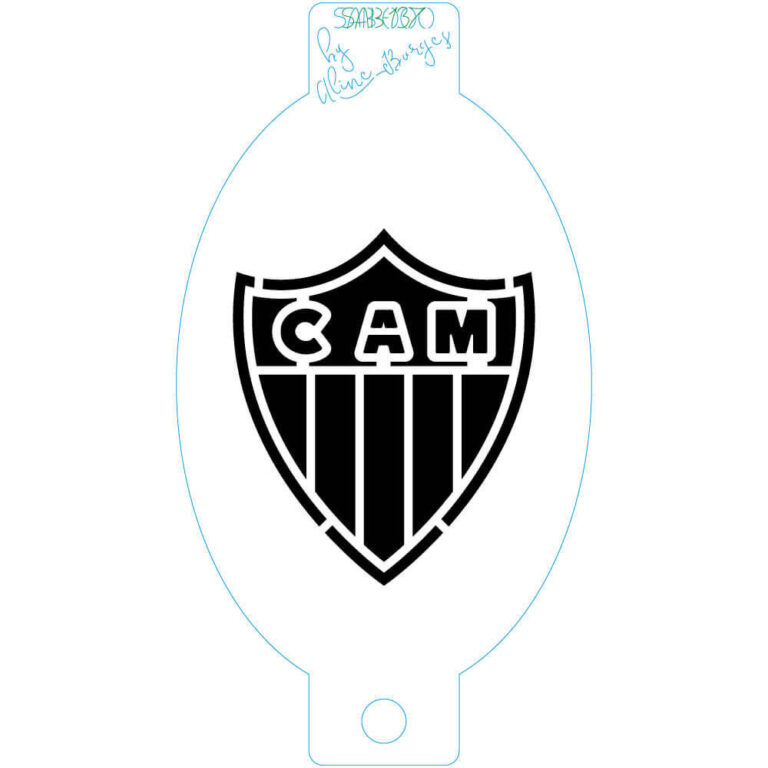 Stencil Time Atlético Mineiro SAB-137