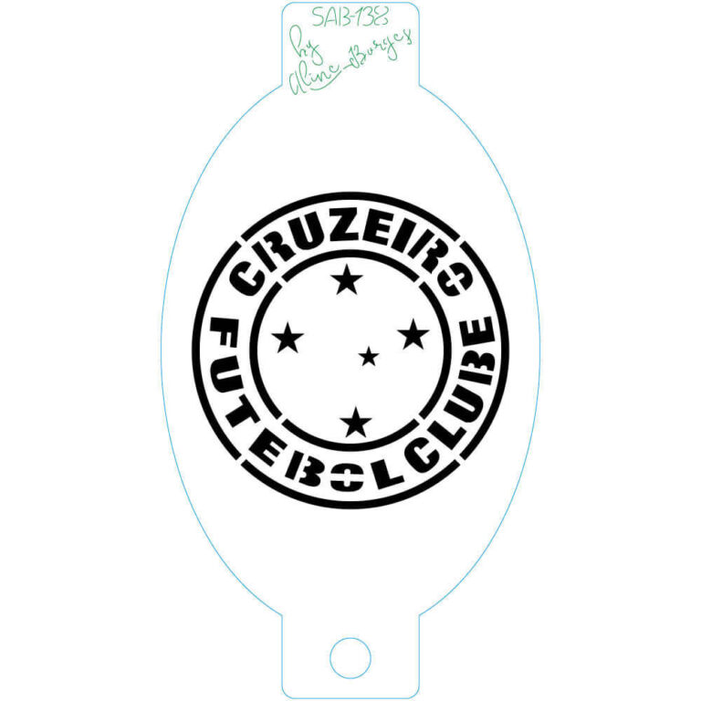 Stencil Time Cruzeiro SAB-138