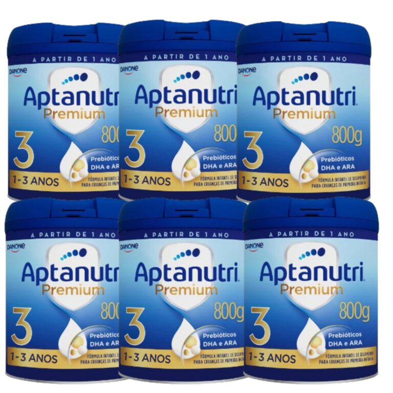 KIT C/6 Latas Aptanutri Premium N°3 800gr 1-3 Ano