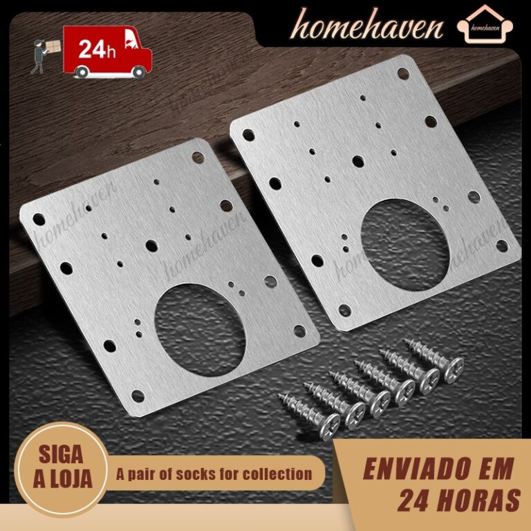 kit 10 Placa de reparo universal para fixação de
