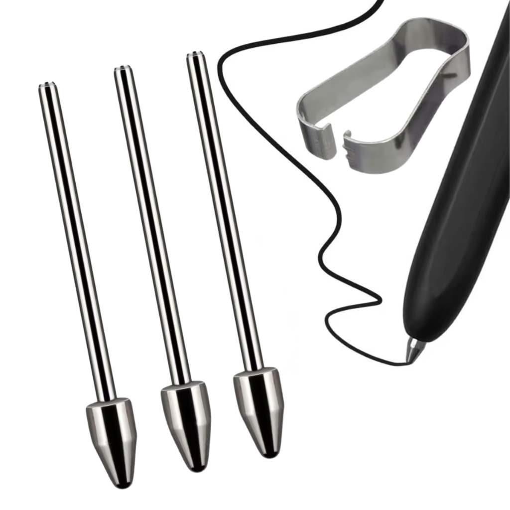 Ponta Para Reposição De Metal KIT COM 3 PONTA DE METAL + EXTRATOR Caneta Galaxy S Pen Tablet Samsung
