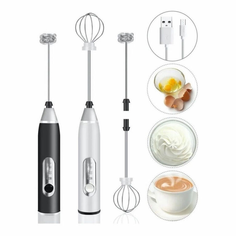 Batedor Misturador Mixer Elétrico para Bebidas Le