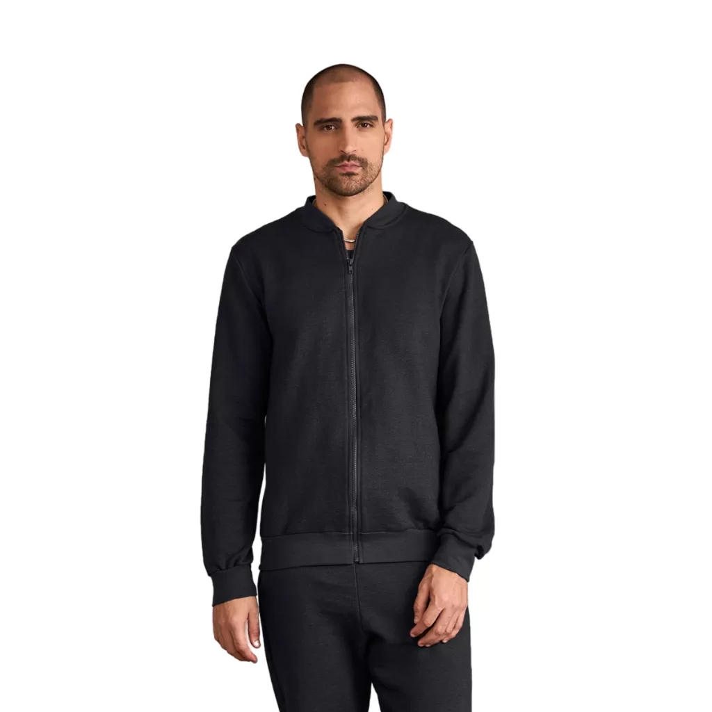 JAQUETA LISA MOLETOM ALFAIATARIA MASCULINA KO1332-C1